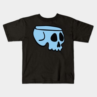 Lil' Blue Skull Kids T-Shirt